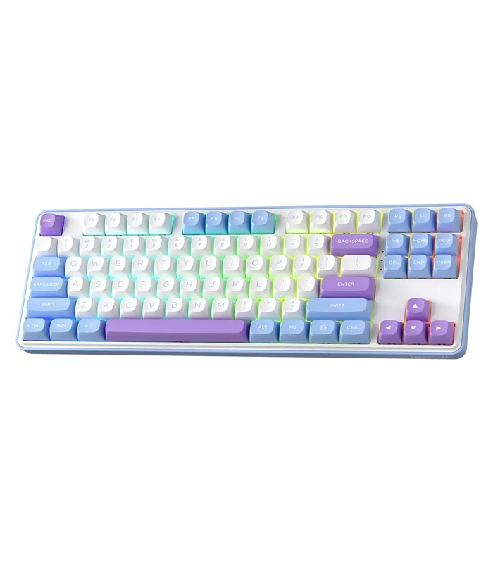کیبورد باسیم/بیسیم مخصوص بازی ردراگون مدل  PRO K707 STAR BLADE WBP