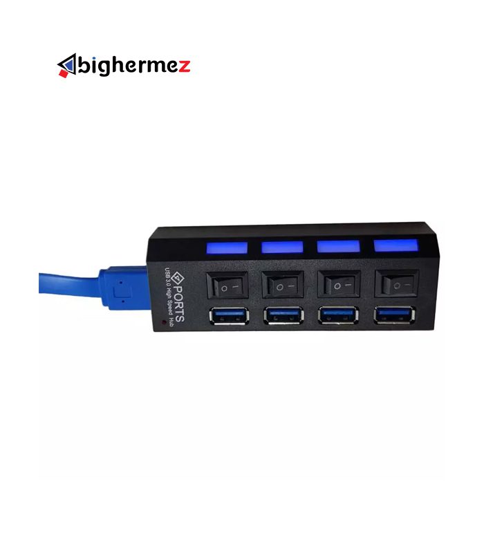 هاب  4پورت کایزر USB3.0 مدل KH-18