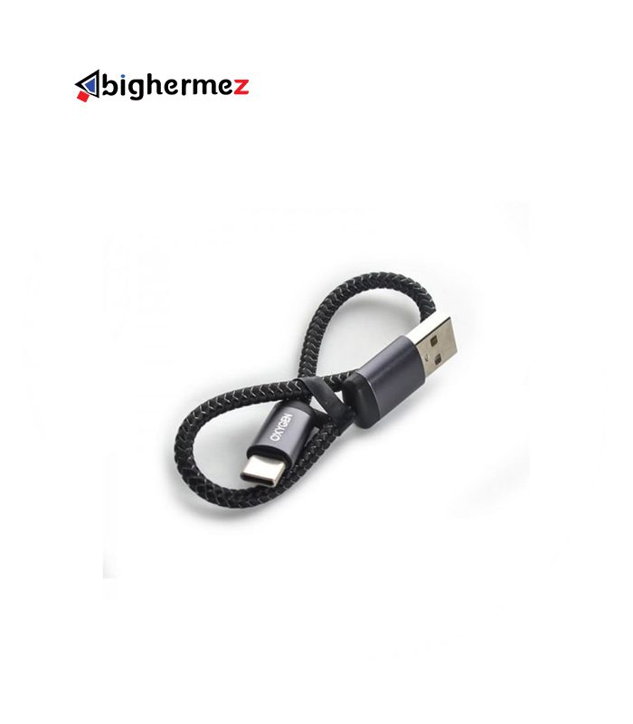 کابل شارژ TYPE-C اکسیژن مدل LX-22 به طول 25 سانتی متر