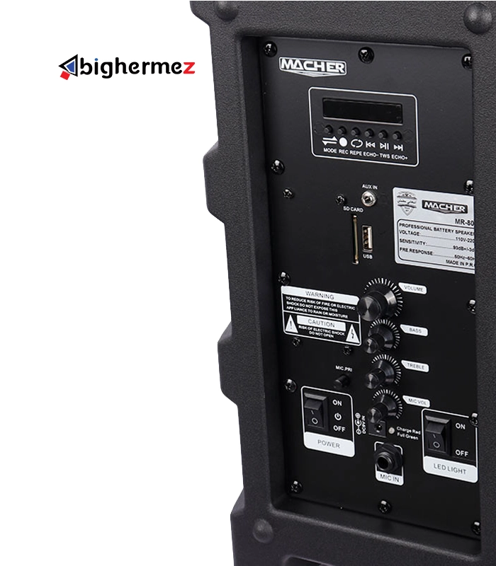 اسپیکر پارتی باکس مچر مدل MR-800