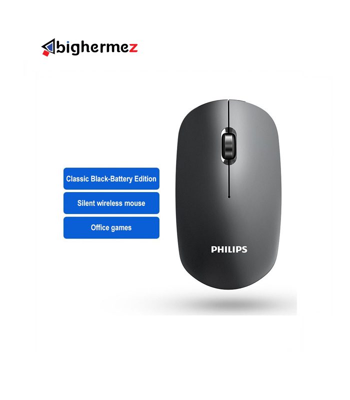 ماوس بیسیم و بلوتوث سایلنت فیلیپس مدل SPK7365/M365