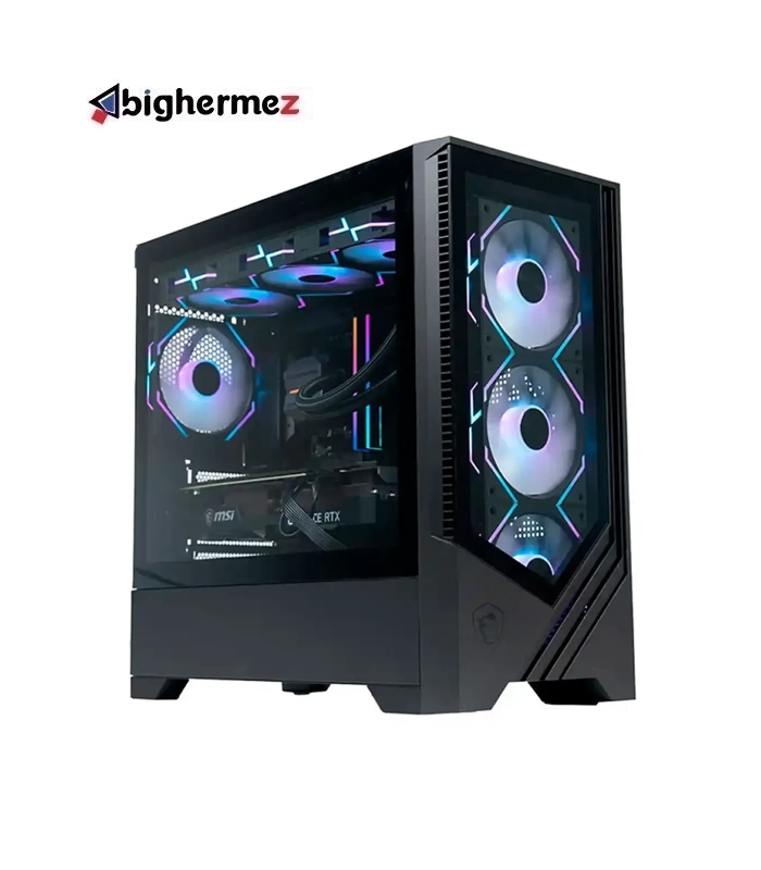 کیس و پاور گیمینگ ام اس آی مدل PAG FORGE M100L + MAG A500N-H
