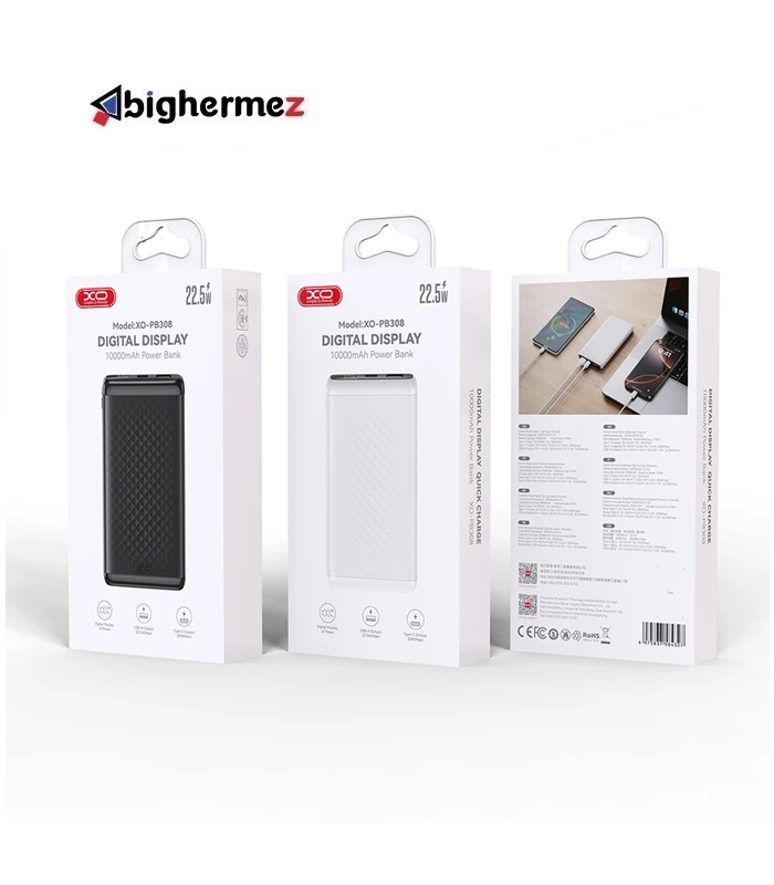 پاوربانک 10000mAh ایکس او مدل PB308