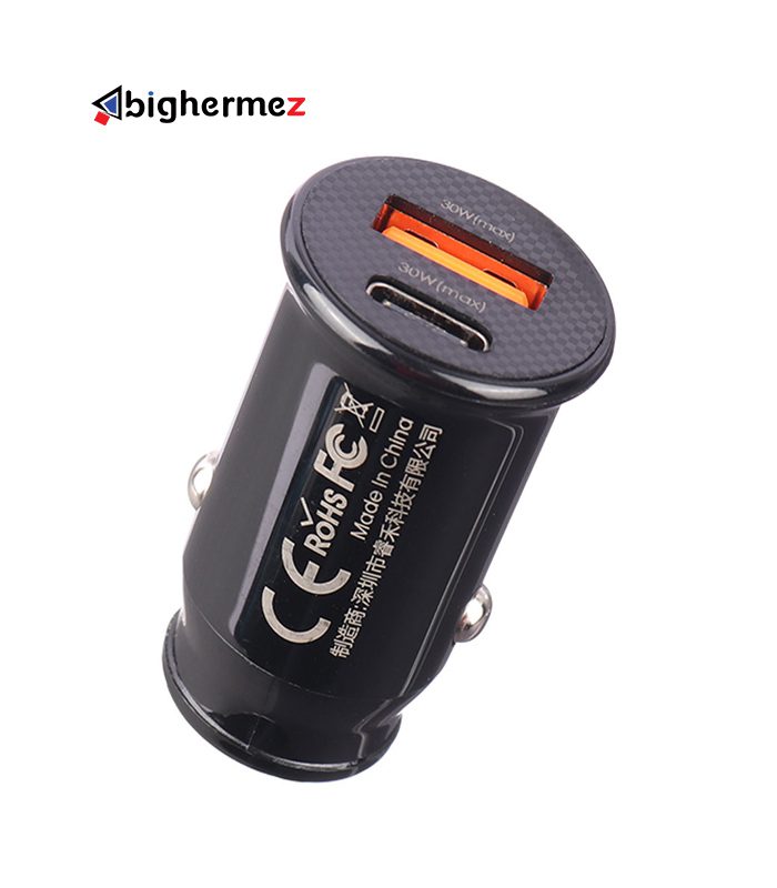 شارژر فندکی PD فست شارژ ریمکس 30W مدل RCC231
