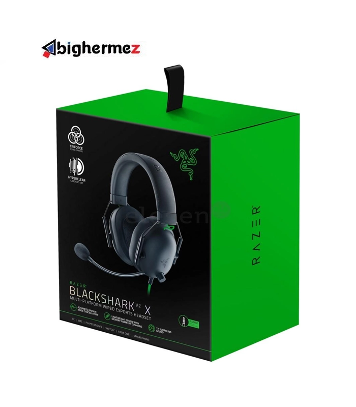 هدست باسیم گیمینگ ریزر مدل BlackShark V2 X USB
