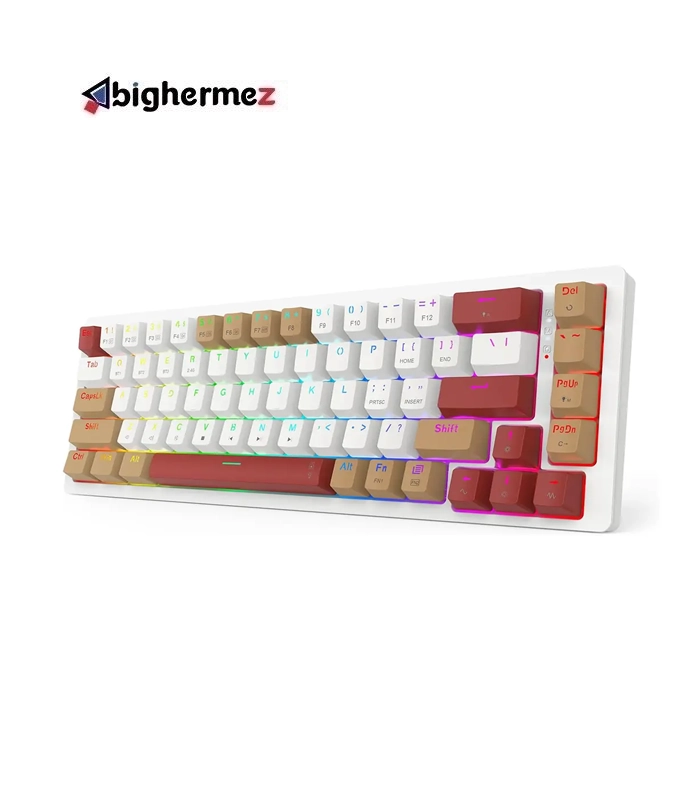 کیبورد بیسیم مکانیکال گیمینگ ردراگون مدل Rammus K677 WLR Pro