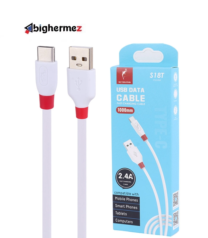 کابل شارژ TYPE-C اسکای دلفین مدل S18T