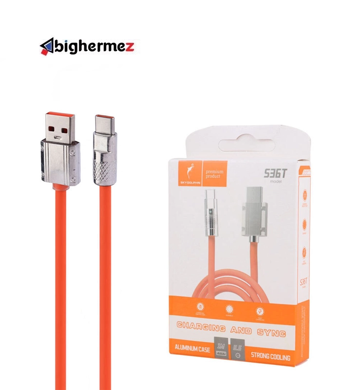 کابل شارژ TYPE-C اسکای دلفین مدل S36T