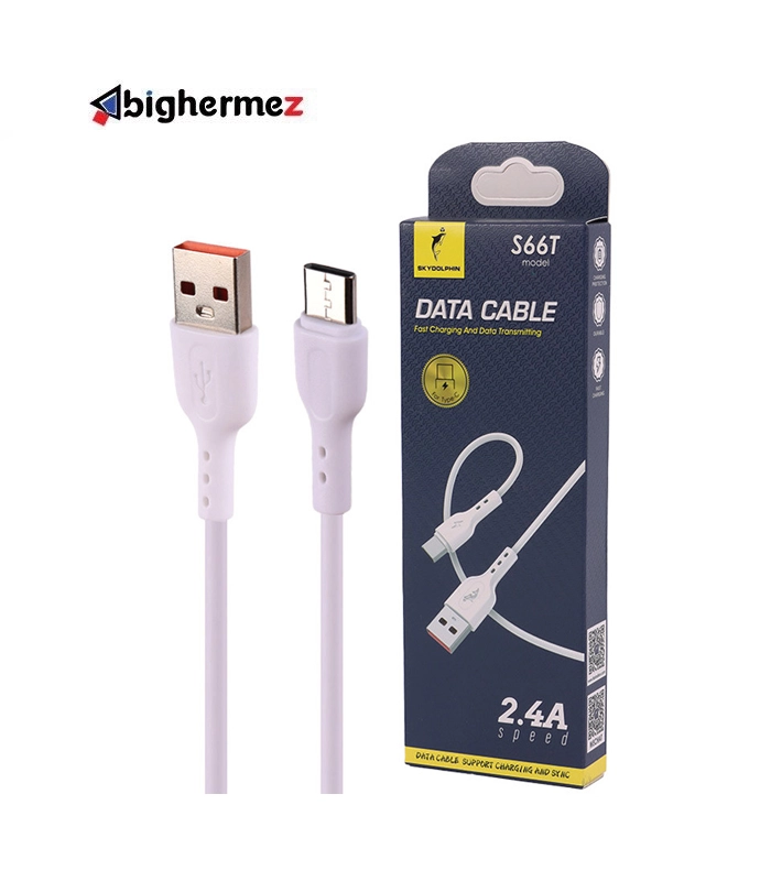 کابل شارژ TYPE-C اسکای دلفین مدل S66T