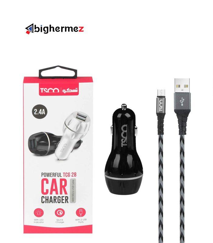 شارژر فندکی تسکو مدل TCG 28