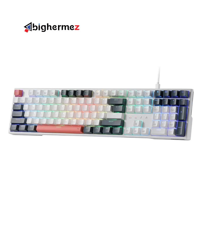 کیبورد باسیم مخصوص بازی ردراگون مدل Trundle K668 WBO RGB