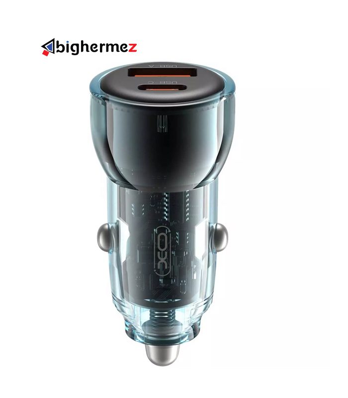 شارژر فندکی 60W به همراه کابل دو سر TYPE-C ایکس او مدل XO-CC60