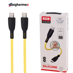 کابل شارژ دوسر TYPE-C 60W ایکس او مدل XO-NB-Q246B طول 1 متر