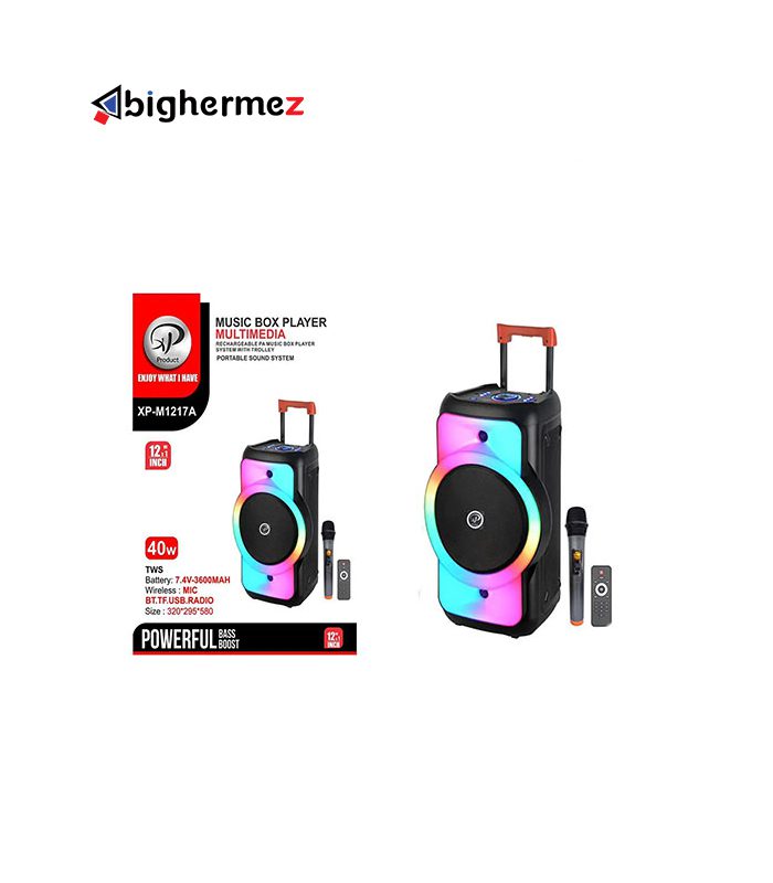اسپیکر بلوتوث قابل حمل ایکس پی پروداکت مدل XP-M1217A