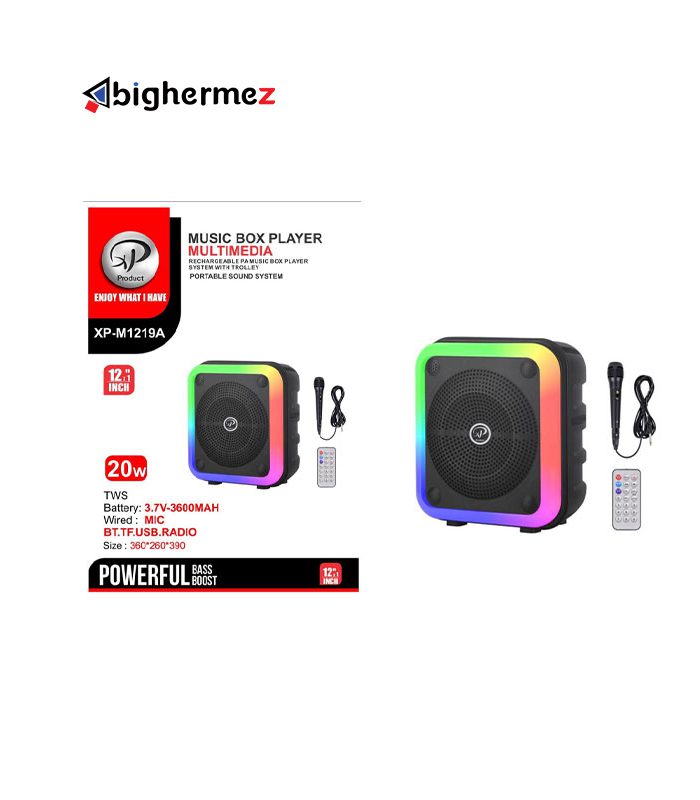 اسپیکر بلوتوث قابل حمل ایکس پی پروداکت مدل XP-M1219A