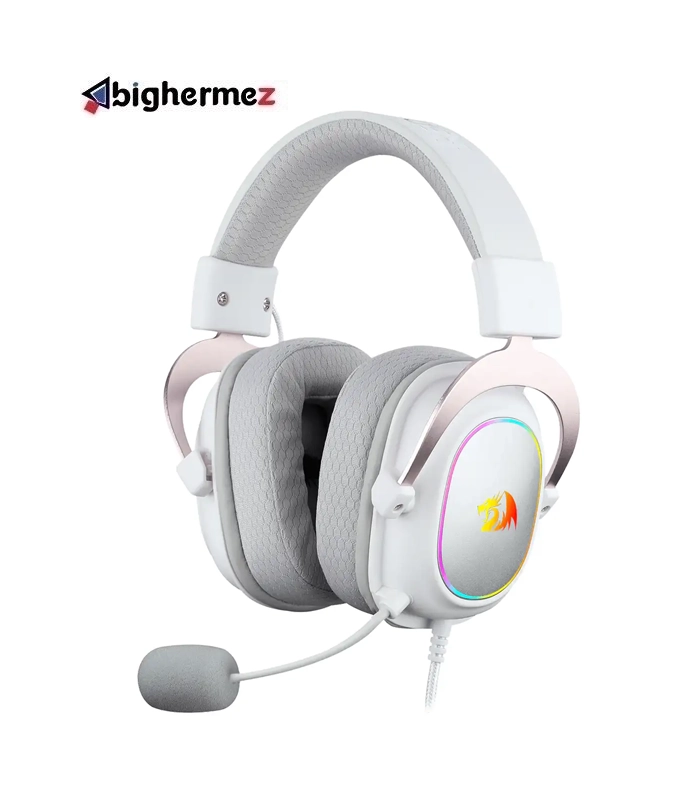 هدست گیمینگ ردراگون مدل  ZEUS-X H510 White RGB
