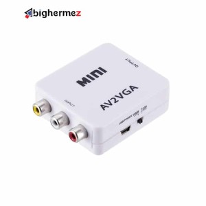 تبدیل AV به VGA دیتکس مدل mini