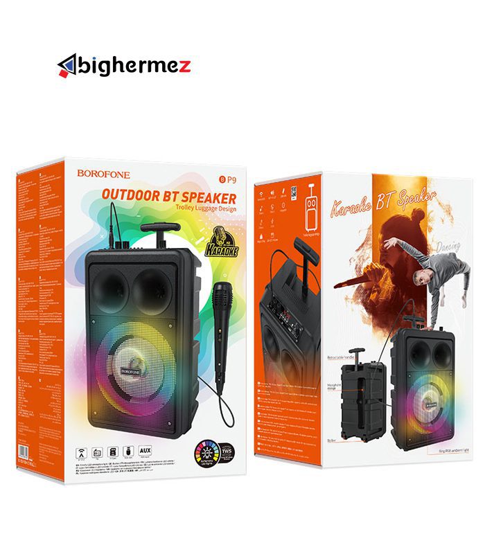 اسپیکر بلوتوث قابل حمل بروفون مدل BP9