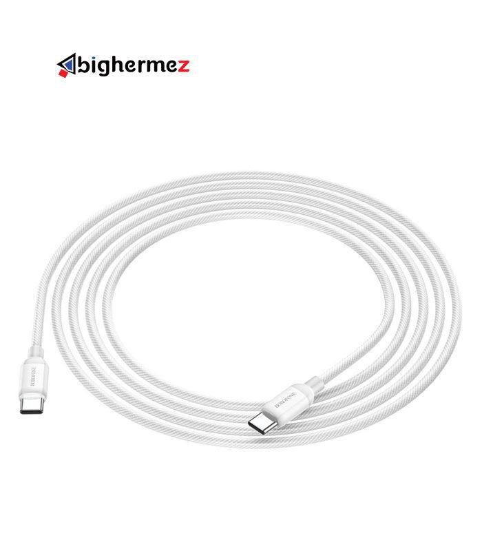 کابل شارژ دوسر TYPE-C بروفون مدل 100W BX68
