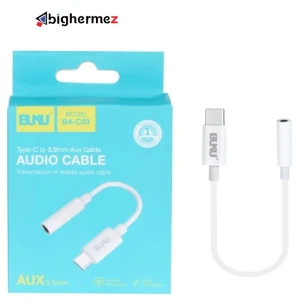 کابل تبدیل TYPE-C به AUX مدل BUKU BA-C03