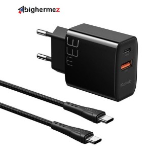 شارژر دیواری به همراه کابل دوسر TYPE-C مک دودو مدل CH-0922
