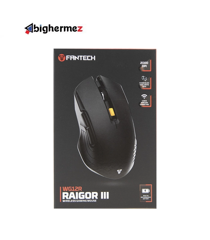 ماوس بیسیم گیمینگ فنتک مدل RAIGOR III WG12