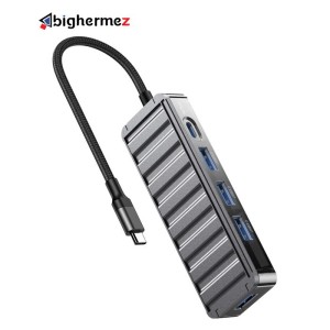 هاب 4 پورت TYPE-C USB3.0 ایکس او مدل HUB015
