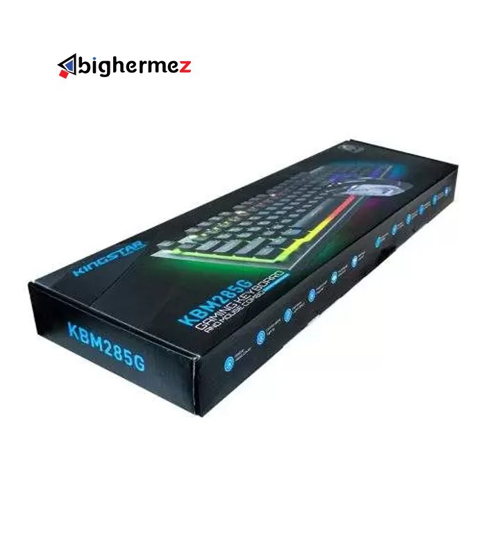 کیبورد و ماوس مخصوص بازی کینگ استار مدل KBM285G *