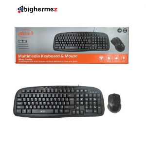 کیبورد و ماوس باسیم کایزر مدل KM-491