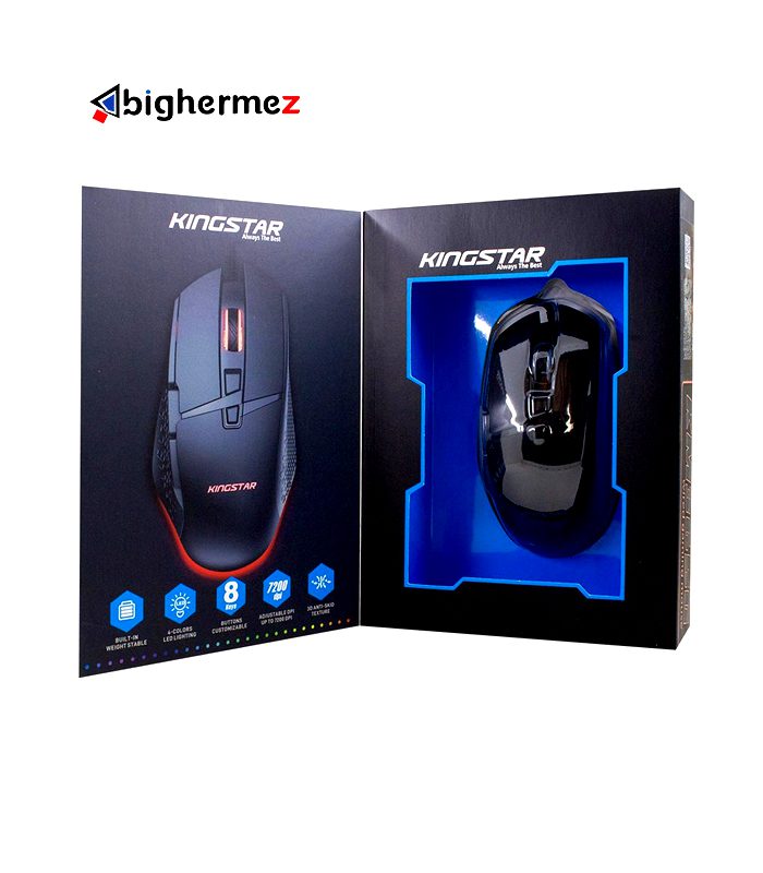 ماوس مخصوص بازی کینگ استار مدل KM365G