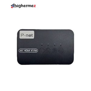 سوئیچ HDMI KVM چهار پورت پی نت
