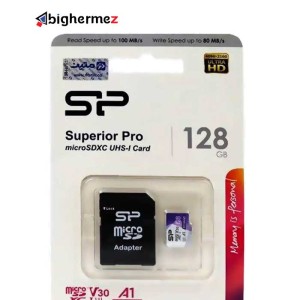 کارت حافظه SDXC سیلیکون پاور مدل Superior Pro به ظرفیت 128 گیگ