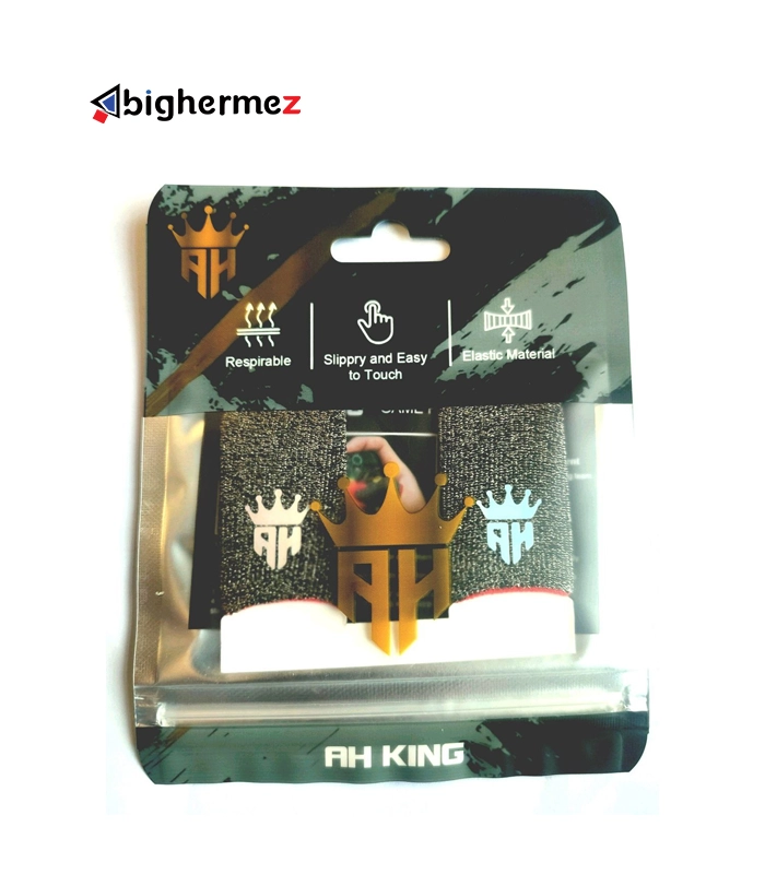 آستین انگشتی پابجی با فایبر نقره و کربن AH KING