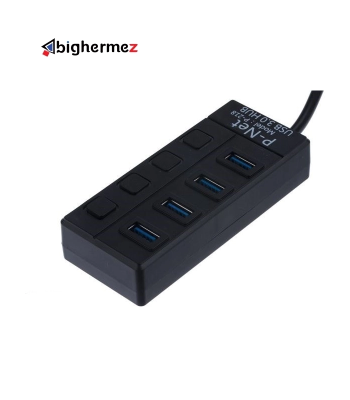 هاب 4 پورت USB 3.0 پی نت مدل P-218