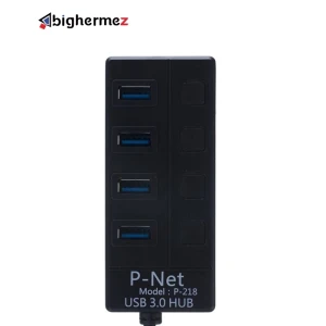 هاب 4 پورت USB 3.0 پی نت مدل P-218