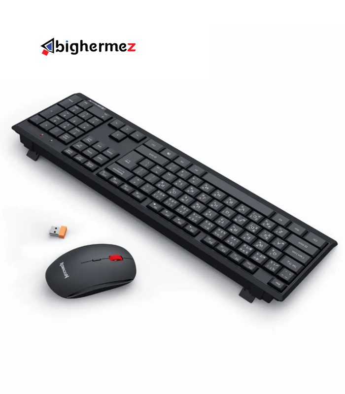 ست ماوس و کیبورد بی سیم اداری ردراگون مدل BS-8343