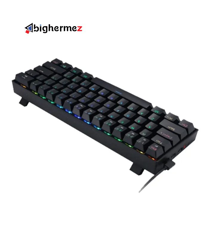 کیبورد بی سیم/باسیم مکانیکال گیمینگ ردراگون مدل DRACONIC K530 PRO RGB