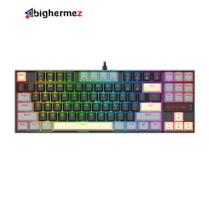 کیبورد باسیم مکانیکال گیمینگ ردراگون مدل KUMARA K552 LGY RGB