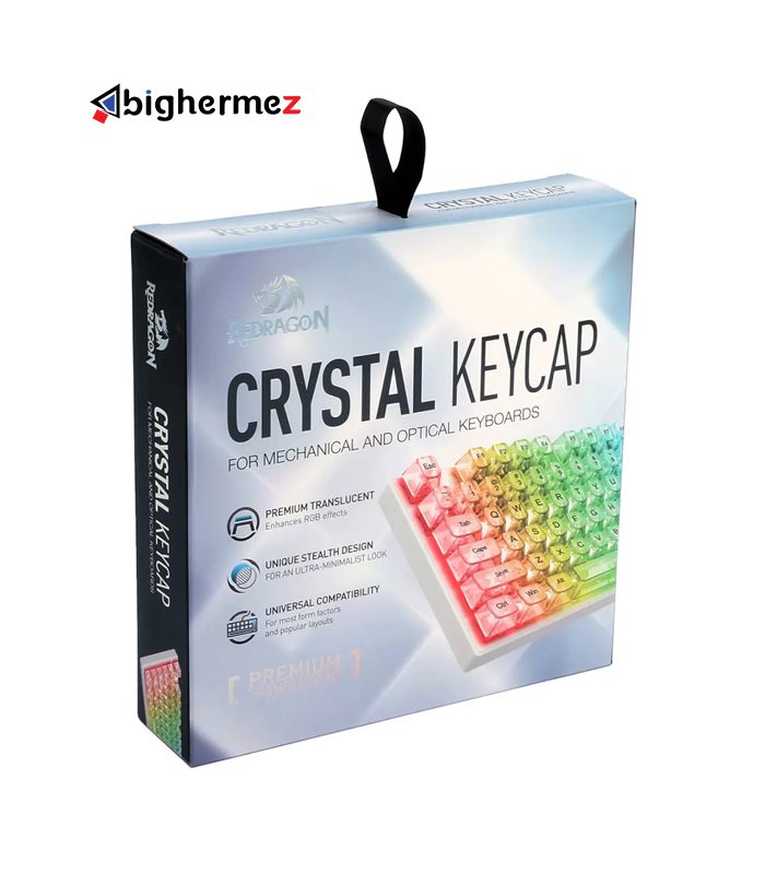 مجموعه کامل کلید کیبورد مکانیکال ردراگون مدل A137 Transparent