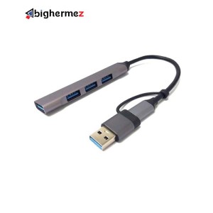 هاب 4 پورت USB3.1 تایپ سی پی نت مدل T-3619