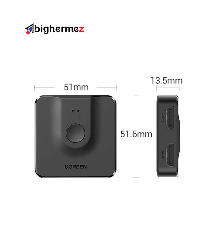 سوئیچ دو پورت HDMI یوگرین CM217-50966