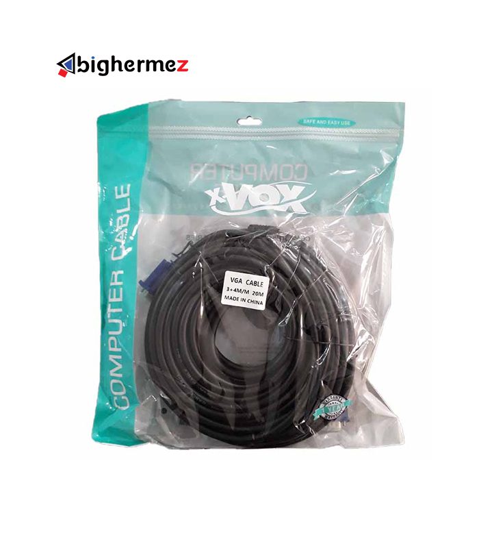 کابل  VGA ایکس وکس به طول 20 متر