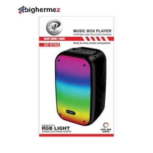 اسپیکر بلوتوث قابل حمل ایکس پی پروداکت مدل XP-S76G
