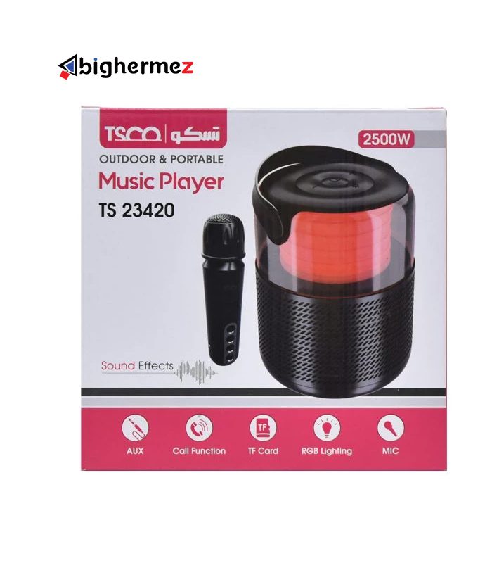 اسپیکر بلوتوث قابل حمل تسکو مدل TS 23420