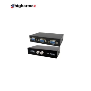 دیتا سوئیچ 2پورت VGA پی نت مدل دستی