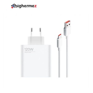 شارژ دیواری 120W شیائومی همراه با کابل شارژ TYPE-C مدل MDY-12-EH