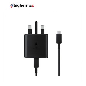 شارژر دیواری 45W PD سامسونگ به همراه کابل شارژ 2 سر TYPE-C مدل EP-TA845