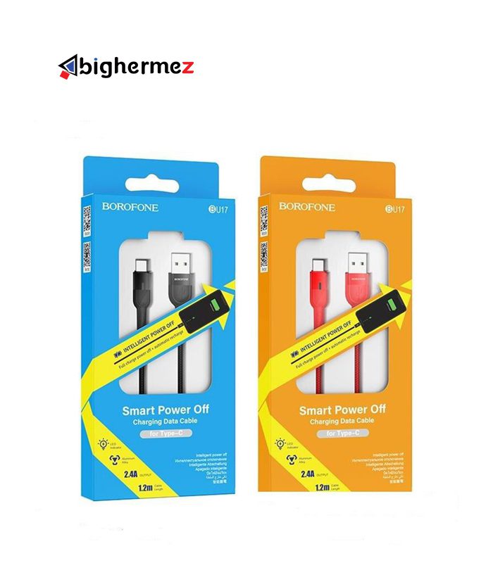 کابل شارژ TYPE-C بروفون مدل BU17