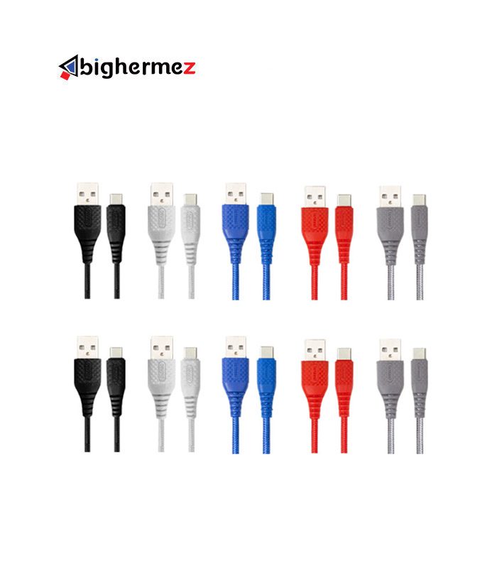 کابل شارژ TYPE-C بیاند مدل BA-308 به طول 1 متر