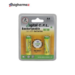 باطری قلم شارژی 2تایی CFL به ظرفیت mAh1350